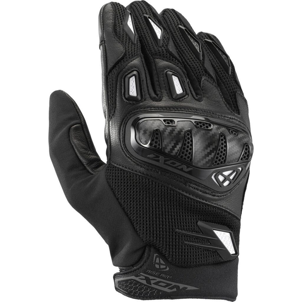 RISE AIR 2 Black White rukavice | Maxmoment